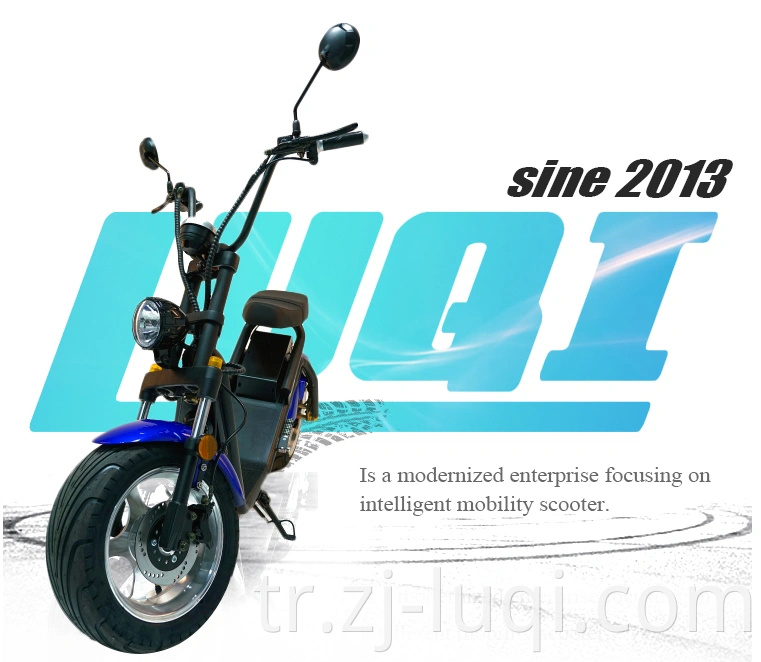 Toptan En Iyi 2020 Yeni Motosiklet EEC Yağ Lastik 1500 W / 3000 W Citycoco Yetişkin Chopper Scooter Elektrik